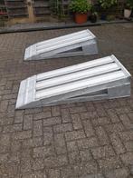 Oprijplaten 1,45 l x 55 br x 35 h 0496287268  aluminium, Ophalen, Zo goed als nieuw