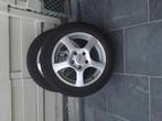 Winterbanden  op velg Blizzak bridgestone, 205 mm, Banden en Velgen, 16 inch, Gebruikt