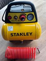 Compressor Stanley olievrij 6 liter, Doe-het-zelf en Bouw, Ophalen, Zo goed als nieuw, Olievrij