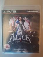Alice Madness Returns, Games en Spelcomputers, Games | Sony PlayStation 3, Ophalen of Verzenden, Zo goed als nieuw