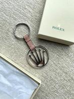Rolex Sleutelhanger Leder Roze, Ophalen of Verzenden, Nieuw, Merk