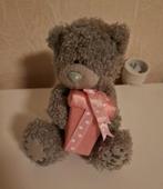 Me to you beertje met roze cadeau, Verzamelen, Ophalen of Verzenden, Zo goed als nieuw, Stoffen beer, Me To You