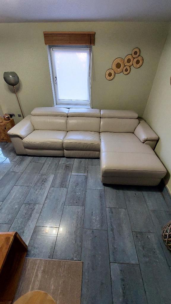 Salon d'angle neuf en cuir, Maison & Meubles, Canapés | Salons, Neuf, Banc d'angle, Quatre personnes ou plus, 250 à 300 cm, 150 cm ou plus