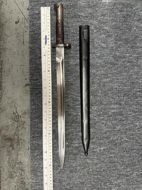 Belgische bajonet model 1924 export, Verzamelen, Militaria | Algemeen, Ophalen of Verzenden