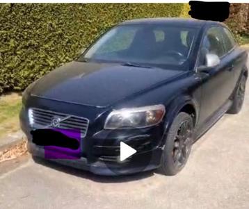 Volvo C30 2008 — pas de clé — pour export ou pièces, Autos, Achat, Boîte manuelle, Noir, Particulier