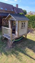 Speelhuisje hout, Kinderen en Baby's, Speelgoed | Buiten | Speelhuisjes, Ophalen, Hout
