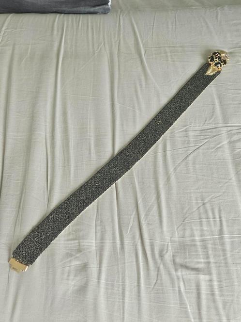 Zwartgoudkleurige Damesriem, Kleding | Dames, Riemen en Ceinturen, Zo goed als nieuw, Tailleriem, Minder dan 80 cm, 3 tot 5 cm