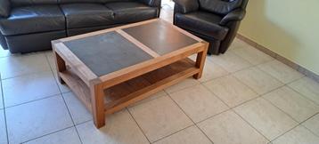 GRATIS BEZORGING. Salon tafel in Massief teak.