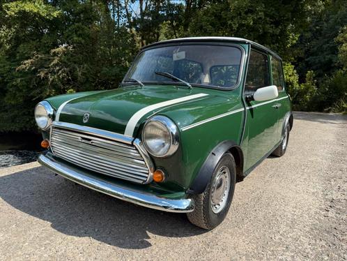 Mini 1000 Leyland Austin 1976, Auto's, Mini, Bedrijf, Overige modellen, Benzine, Euro 1, Berline, 2 deurs, Groen, Bruin, Stof