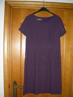 Aubergine kleed met korte mouwen, merk: Comme ça, maat 40, Kleding | Dames, Maat 38/40 (M), Overige kleuren, Zo goed als nieuw