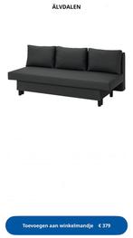 Zetelbed Ikea, Huis en Inrichting, Ophalen, Zwart, 190 cm of minder, 80 cm