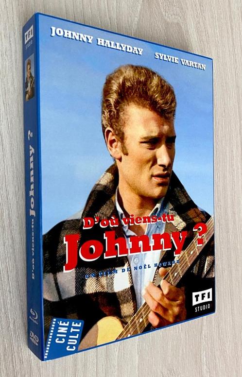 D'OÙ VIENS-TU JOHNNY? // Box COLLECTOR (Gerestaureerd in 4K), Cd's en Dvd's, Blu-ray, Zo goed als nieuw, Overige genres, Boxset