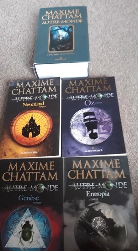 collector collection complète maxime chattam état neuf, Livres, Romans, Enlèvement ou Envoi
