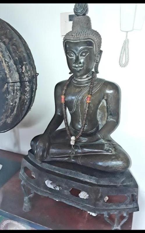 UNIEKE BOEDDHA/ BUDDHA (Myanmar)., Antiek en Kunst, Kunst | Beelden en Houtsnijwerken, Ophalen