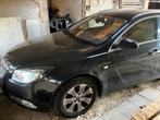 Opel Insignia 2.0 break, Auto's, Opel, Voorwielaandrijving, Beige, Leder en Stof, Zwart