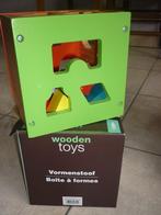 Vormenstoof Wooden toys 12 maand, Ophalen of Verzenden, Zo goed als nieuw