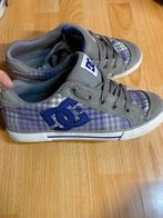 DC shoes collector gris clair vichy violet 41, Comme neuf, Baskets, DC shoes, Autres couleurs