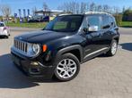 Jeep Renegade 1400cc benzine, Auto's, Jeep, 140 g/km, Parkeersensor, Zwart, Bedrijf