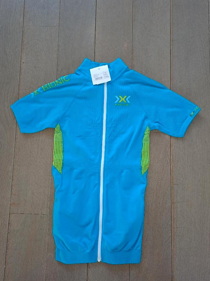 Maillot de vélo X-Bionic the trick bleu océan jaune TAILLE M, Vélos & Vélomoteurs, Accessoires vélo | Vêtements de cyclisme, Neuf