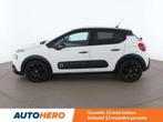 Citroën C3 1.2 PureTech Shine (bj 2017, automaat), Auto's, Stof, Gebruikt, 1199 cc, Wit