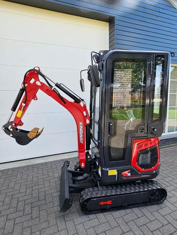 Mini-pelle Yama S15K Kingway Koop Nouvelle 3 ANS Garantie, Enlèvement, Excavatrice