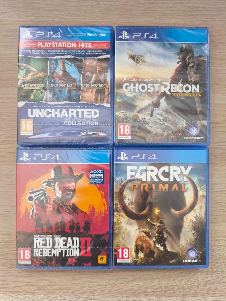 PS4 Games NIEUW, Games en Spelcomputers, Games | Sony PlayStation 4, Nieuw, Avontuur en Actie, Ophalen of Verzenden