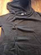 ARMANI // trui met kap en knopen // zwart // maat S //, Ophalen of Verzenden, Maat 46 (S) of kleiner, Zwart