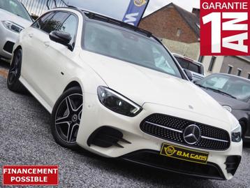 Mercedes-Benz E 300 van PHEV  PACK AMG  GPS-LEER-PANO-MULT beschikbaar voor biedingen