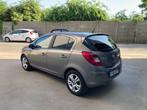 Opel Corsa 1.2 benzine 12/2011 met 83000km*GPS NAVIGATIE*PER, Euro 5, Stof, 4 cilinders, Bruin