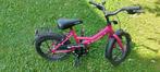 Mickeybike roze kinderfiets 16 inch, Fietsen en Brommers, Ophalen, Gebruikt, 16 tot 20 inch, Zijwieltjes