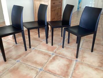 Poltrona Frau stoelen model Lola(zeldzaam zadelleer) beschikbaar voor biedingen