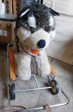 BIG DOG HUSKY Levensgrote knuffel met wip of wielen, Kinderen en Baby's, Ophalen, Gebruikt