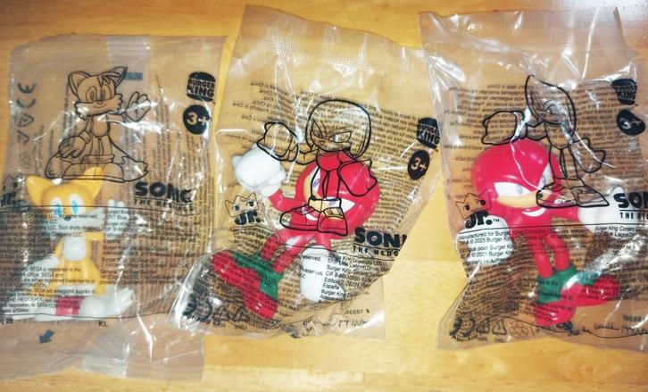 Figurine Sonic the Hedgehog - Édition Burger King, Verzamelen, Beelden en Beeldjes, Nieuw, Overige typen, Ophalen of Verzenden