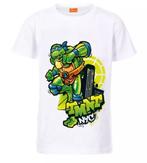 Ninja Turtles T-shirt Wit - Maat 104-110-116-122-128-134, Kinderen en Baby's, Kinderkleding | Maat 104, Disney, Nieuw, Ophalen of Verzenden
