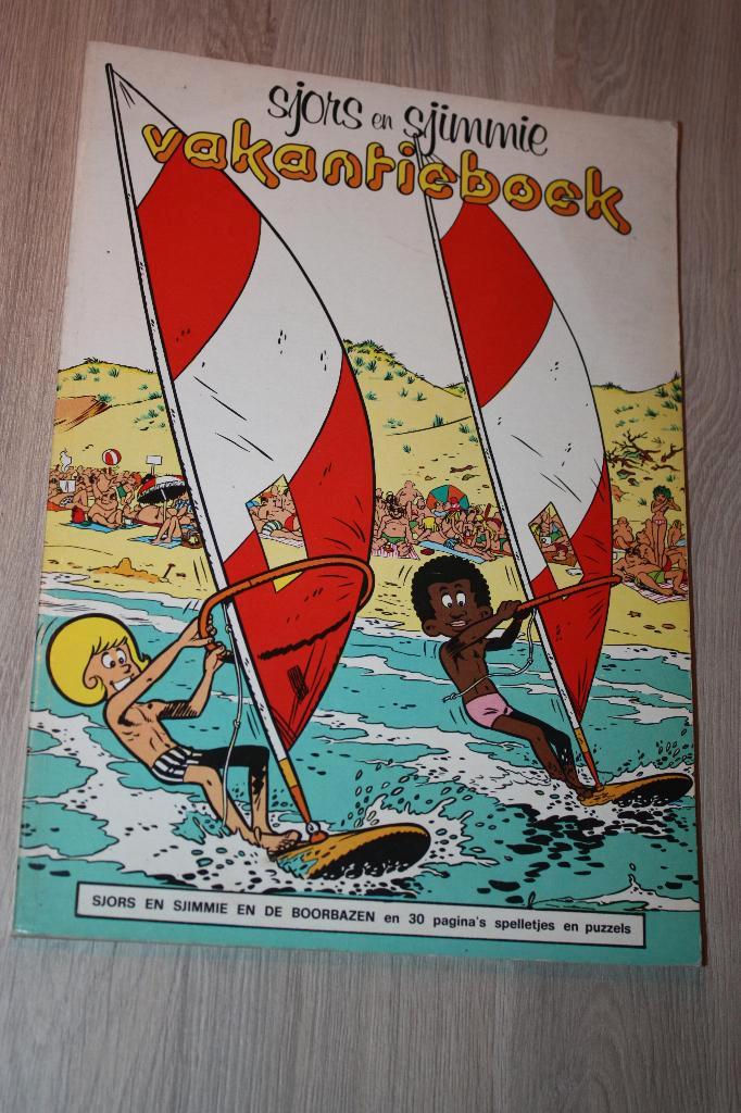 Sjors en Sjimmie vakantieboek , 1975 , niet in geschreven, Livres, BD, Comme neuf, Une BD, Enlèvement ou Envoi
