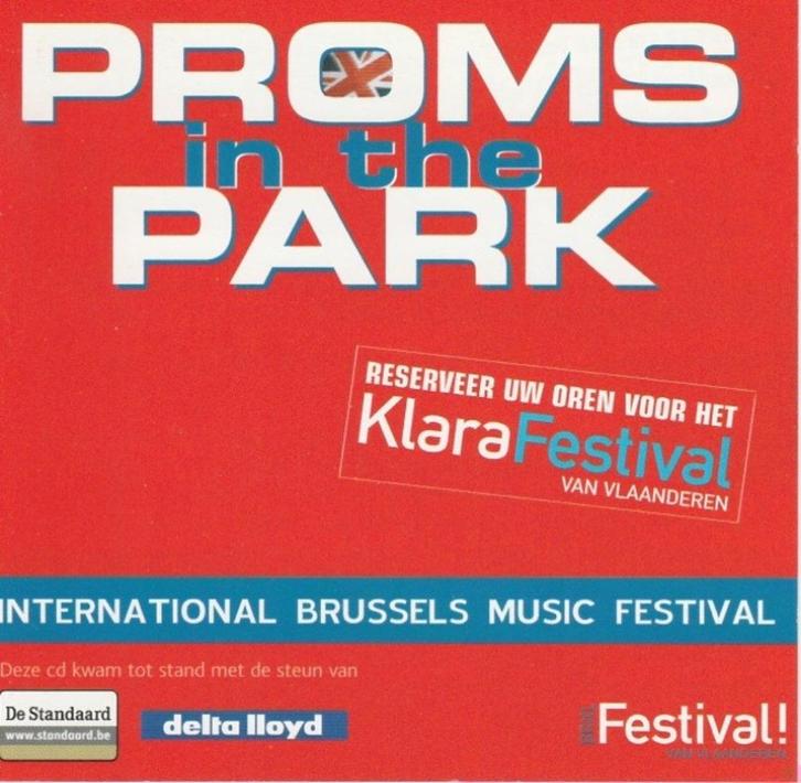 CD Klara - Proms in the Park, Cd's en Dvd's, Cd's | Klassiek, Zo goed als nieuw, Ophalen of Verzenden