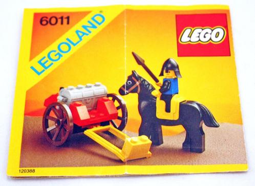 LEGO Castle Black Falcons 6011 Black Knight's Treasure, Enfants & Bébés, Jouets | Duplo & Lego, Comme neuf, Lego, Ensemble complet