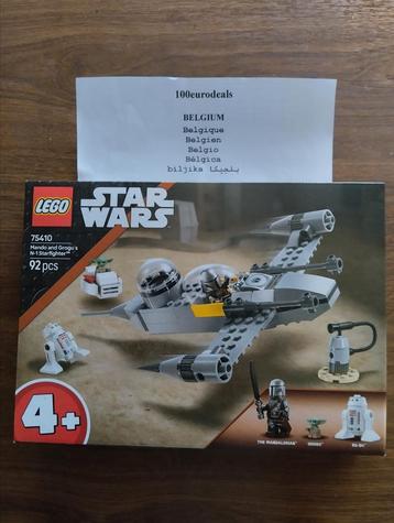 Lego 75410 Star Wars Mando & Grogu N-1 Starfigther beschikbaar voor biedingen