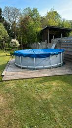 Piscine inter 3,66 hauteur 99 cm, Tuin en Terras, Zwembaden, Ophalen, Gebruikt