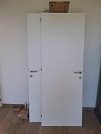 WITTE HOUTEN BINNENDEUREN ALS NIEUW, Ophalen, Binnendeur, Nieuw, Hout