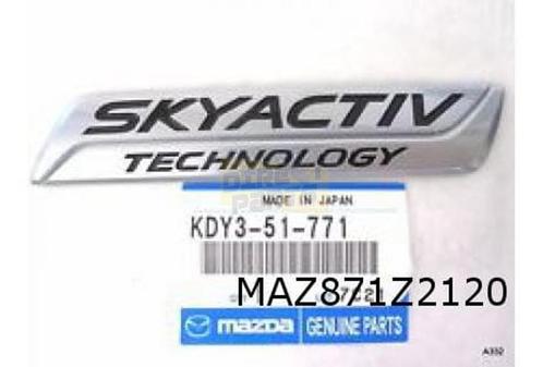 Mazda CX-5 embleem tekst ''SkyActiv technology'' achter Orig, Autos : Pièces & Accessoires, Carrosserie & Tôlerie, Mazda, Neuf