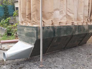 Turbine d'aspiration pour menuiserie avec caisson filtrant, Enlèvement, Utilisé