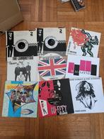 PAKKET SINGELS NEW WAVE PUNK THE CURE RAMONES, Ophalen, Gebruikt, 7 inch, Single