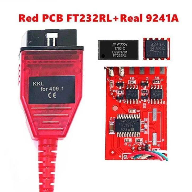 VAGCOM FIAT KKL 409.1 FTDI FT232RL FT232RQ 9341a INTERFACE, Auto diversen, Autogereedschap, Nieuw, Ophalen of Verzenden
