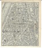 1910 - Antwerpen centrum - stadsplan, Boeken, Atlassen en Landkaarten, Ophalen of Verzenden