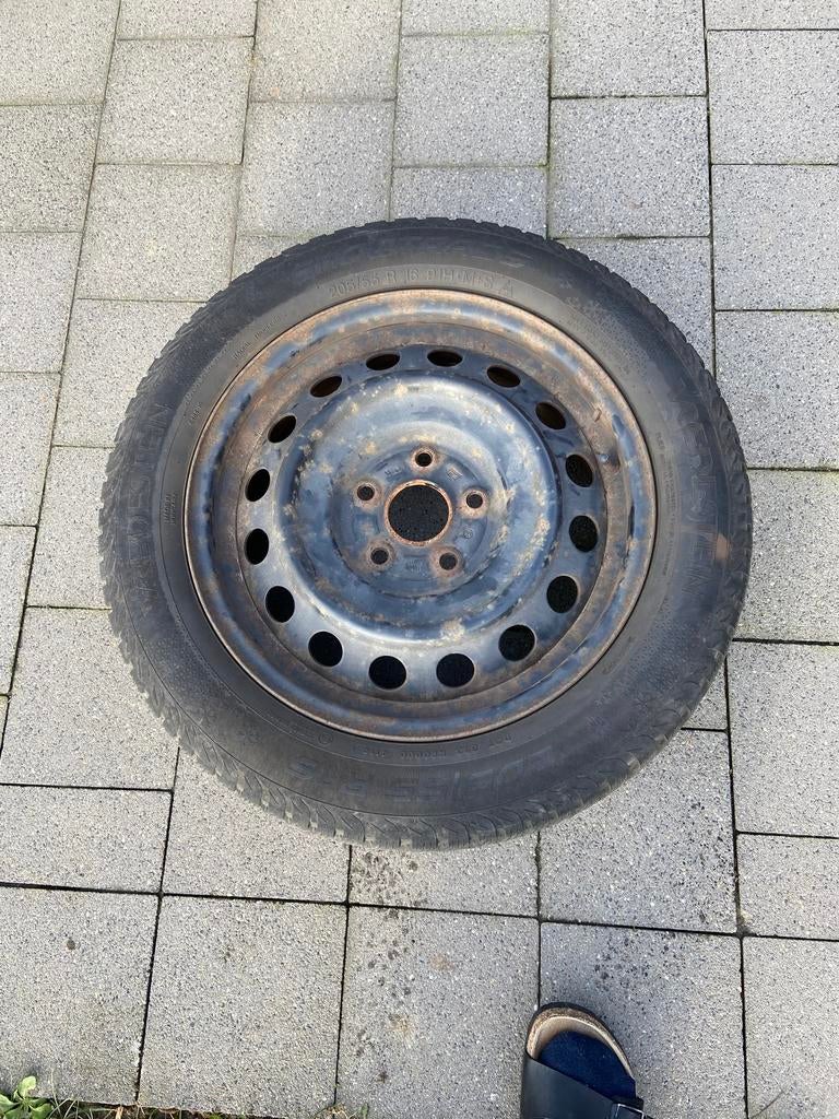 Winterbanden 205/55 R16, Autos : Pièces & Accessoires, Pneus & Jantes, Pneus hiver, 16 pouces, Véhicule de tourisme, 205 mm