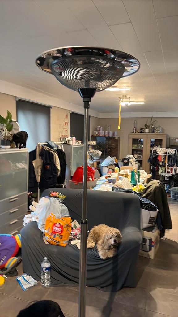 Veranda verwarming of tent verwarming, Jardin & Terrasse, Chauffage de terrasse, Comme neuf, Enlèvement