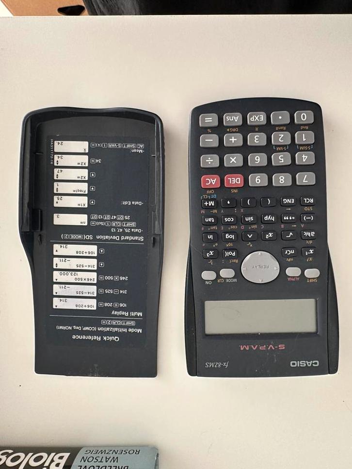 Wetenschappelijk rekenmachine Casio FX-82MS, Diversen, Rekenmachines, Gebruikt, Grafische rekenmachine, Ophalen of Verzenden