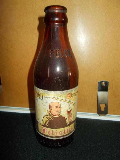 OUDENAARDE-oud flesje Abdij Felistin 25cl - CLARYSSE - Felix, Verzamelen, Biermerken, Gebruikt, Flesje(s), Overige merken, Ophalen of Verzenden