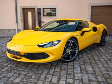 Ferrari 296 GTB/GIALLO TRIPLO STRATO/FULL CARBON/LIFT/JBL, Cuir, Autres modèles, Euro 6, Entreprise